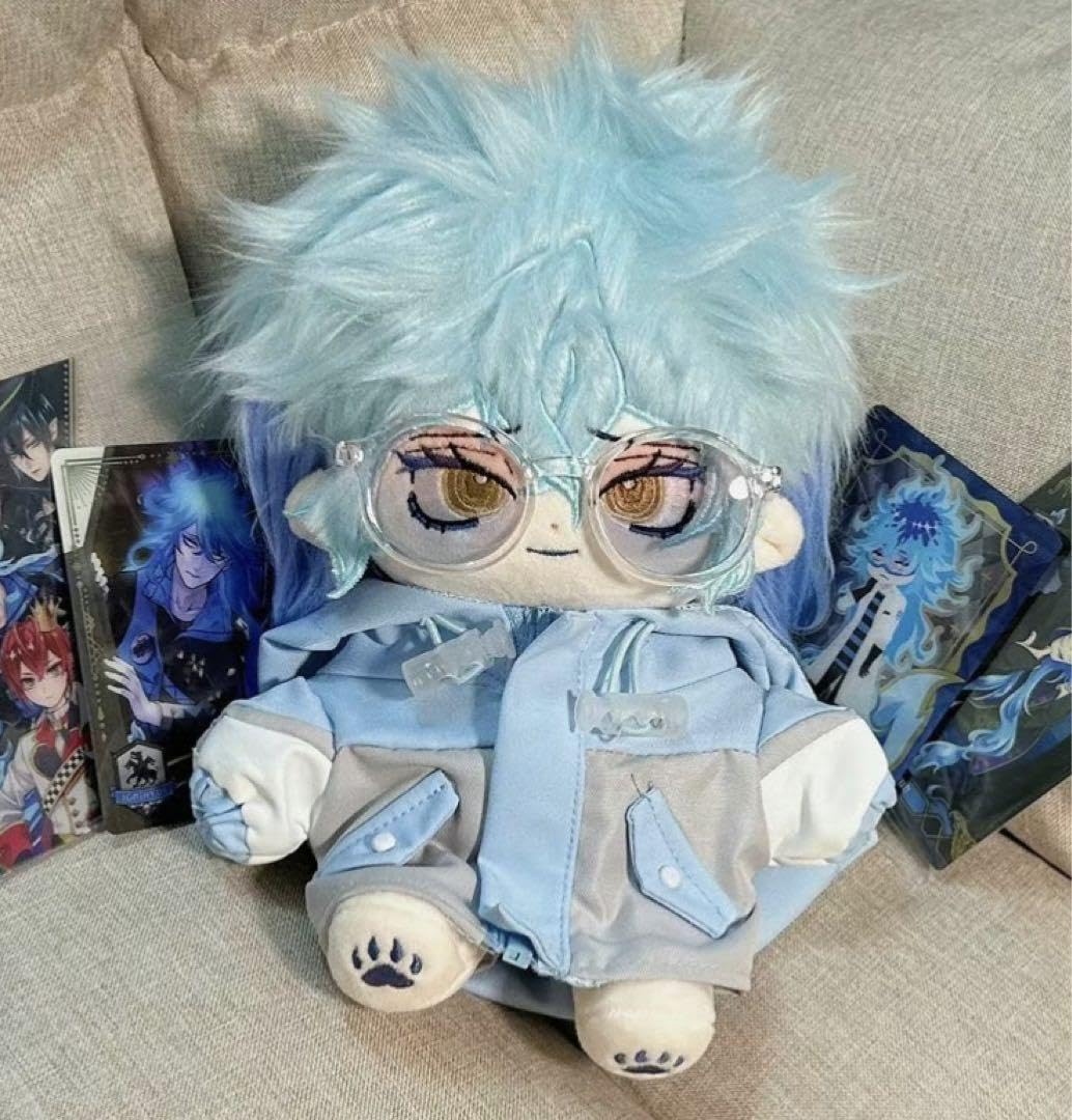 Amazon.co.jp: 《20cm な可愛い着せ替えぬいぐるみ《水色髪金眼